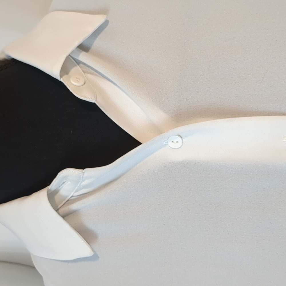 The Kooples White Ruffle Blouse - Picture 5 of 8